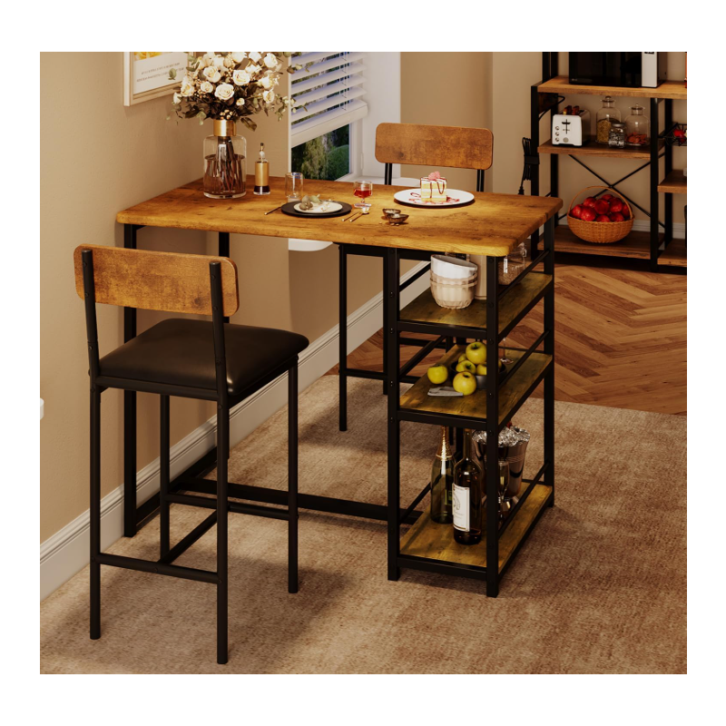 Dining Table Set for 2, Bar Table and Chairs for 2 Dining Table Set for 2, Bar Table and Chairs for 2