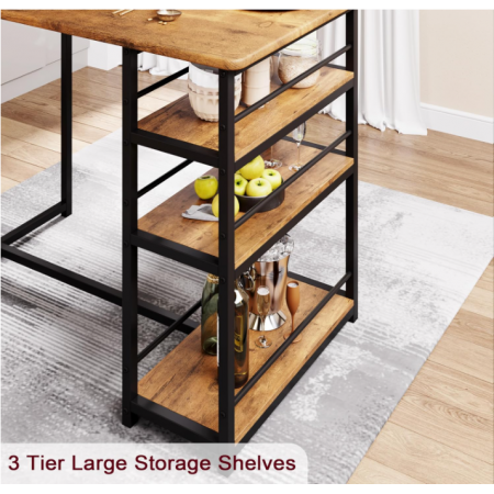 Dining Table Set for 2, Bar Table and Chairs for 2